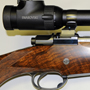 Paired with a 1-6x24 Swarovski with illuminated reticle this is an all-range day or night dangerous game rig.