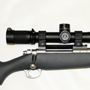 A great combination: the ultra light Kimber Talkeetna in 375 H&H Magnum topped with Leupold top-of-the-line Mark 8 1-8X.