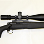 Custom Remington 700 in 308 Winchester with a Nightforce 5-22x56 NP-R1. On this rifle we used the one-piece Nightforce "Direct Mount."