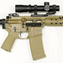 One of the few limited edition LWRC M5-IC with a Nightforce 1-4x24 FC-2 also in a GG&G quick detachable mount.