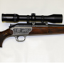 This versatile Blaser is equipped with a left hand bolt and a 416 Remington Magnum barrel.