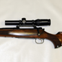 Left side. Paired with a Schmidt and Bender 1.1-4 Zenith, this rifle was intended to be the backup gun to a doubled-barreled Rigby 470 Nitro. At the end, it did all the shooting.