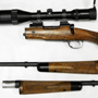 Both barrels share the same Swarovski  4-16x50. With the precise adjustments of this scope returning to each barrel zero is easy.