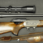 Outstanding travelling rig. A Blaser rifle with a 7WSM Barrel and a Swarovski 3-12x50. Nicknamed the "Pennsylvania Express" for harvesting several 200+ deer in that state.