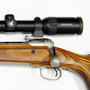 Paired with a Swarovski  5-30X50 this rifle has delivered several one-hole three-shot groups!