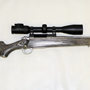 Kimber Pro Varmint in 22-250 Remington.  Laminated stock, stainless steel heavy fluted match barrel and match trigger makes this one of the most accurate stock rifles in the market.