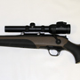 The rifle assembled with the 375 H&H barrel. Lefty's rule!