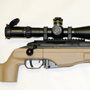 Sako TR-22 in 308 Winchester with a Schmidt and Bender PMII 5-25x56 P4FNP-2DD and Badger Ordnance rings.